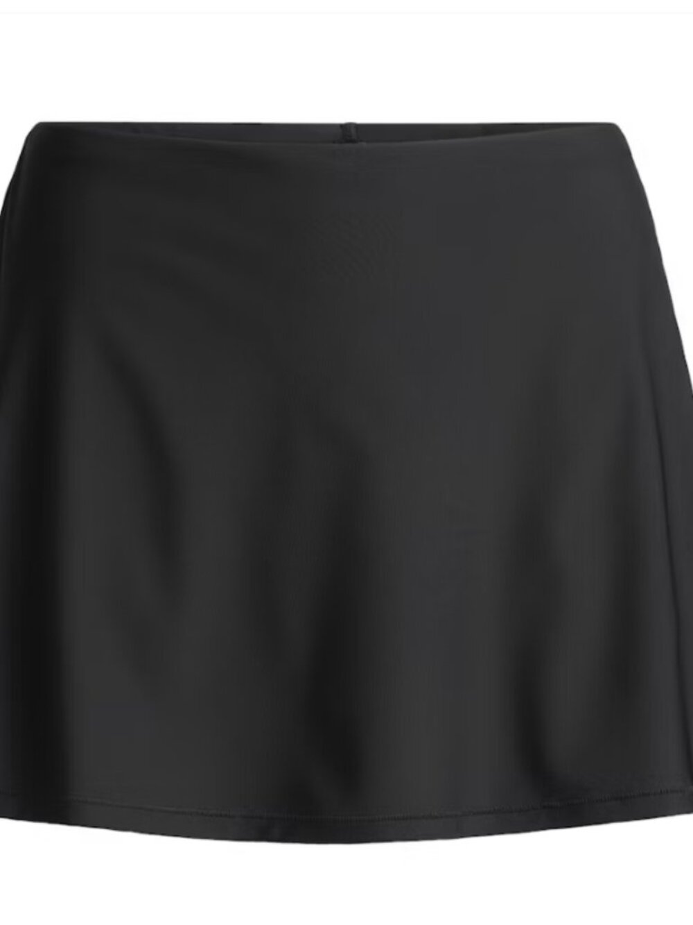 NEW SKIMS Cling Matte Mini Skort Obsidian Black XL NWT - Picture 4 of 4